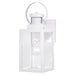 Vaxcel - T0568 - One Light Motion Sensor Outdoor Wall Light - Medinah - Textured White