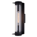 Vaxcel - T0712 - One Light Outdoor Wal Mount - Brighton Park - Textured Black