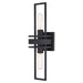 Vaxcel - W0347 - Two Light Wall Sconce - Marquis - Matte Black