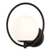 Vaxcel - W0476 - One Light Wall Sconce - Bucktown - Matte Black