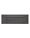 Hinkley - 15765SK - LED Flush Step Light - Louvered Brick Light - Satin Black