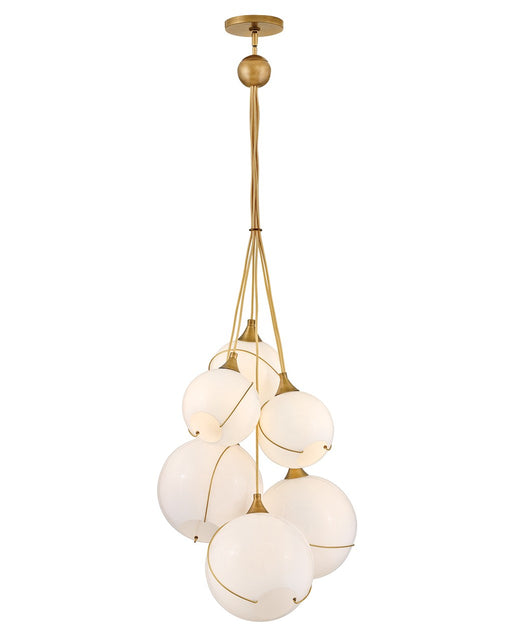 Hinkley - 30306HBR-CO - LED Chandelier - Skye - Heritage Brass