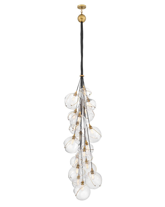 Hinkley - 30309HBR - LED Chandelier - Skye - Heritage Brass