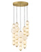 Hinkley - 47395LCB - LED Chandelier - Trigo - Lacquered Brass