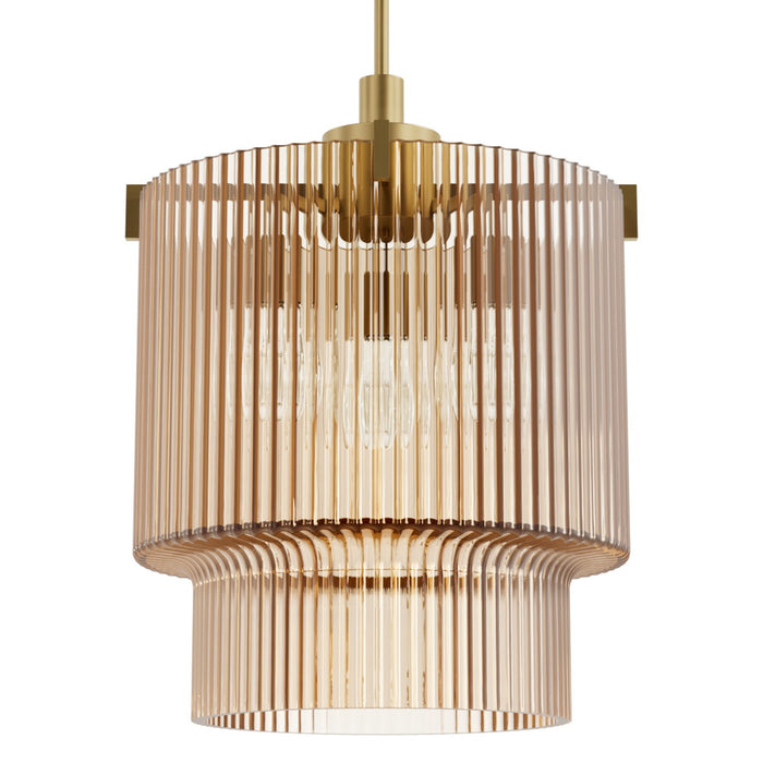 Hunter - 13150 - Three Light Pendant - Ontario - Luxe Gold