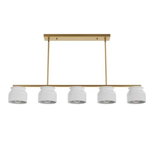 Harlowe Five Light Linear Pendant