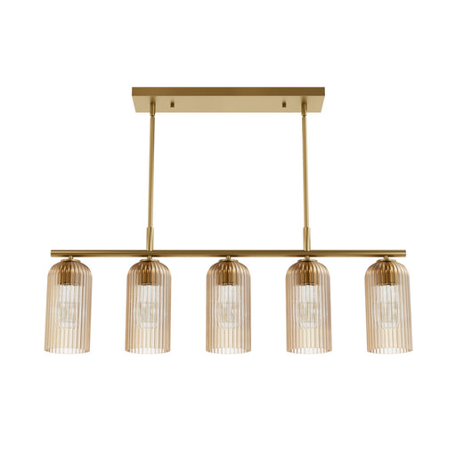 Beverly Glen Five Light Linear Pendant