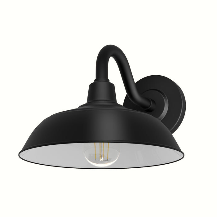 Hunter - 46002 - One Light Wall Sconce - Mill Valley - Matte Black