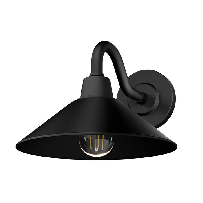 Hunter - 46021 - One Light Wall Sconce - Skyflow - Matte Black