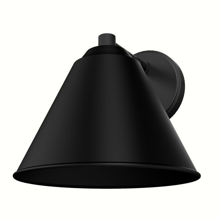 Hunter - 46030 - One Light Wall Sconce - Aeronaut - Matte Black