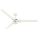 Hunter - 52980 - 60"Ceiling Fan - Cassius - Fresh White