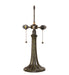 Meyda Tiffany - 119551 - Two Light Table Base - Leaf - Antique Brass