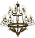 Meyda Tiffany - 130459 - 18 Light Chandelier - Antonia - Pompeii Gold