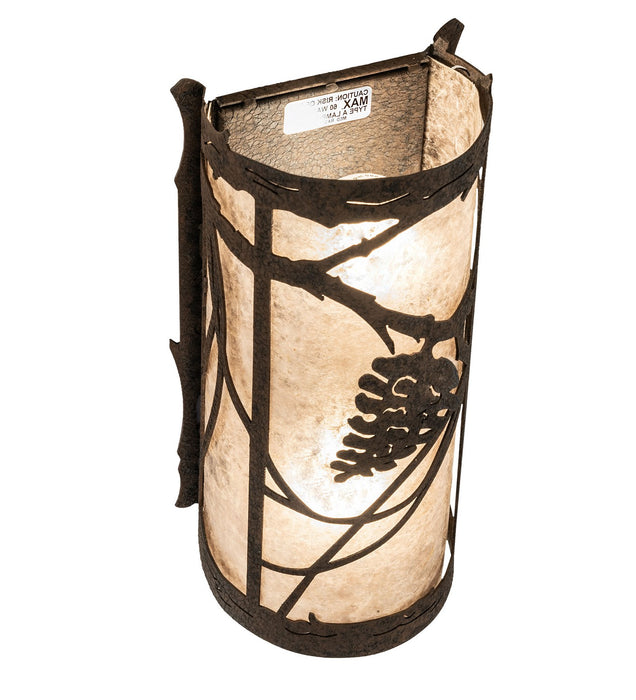 Meyda Tiffany - 258144 - Two Light Wall Sconce - Distressed Chestnut