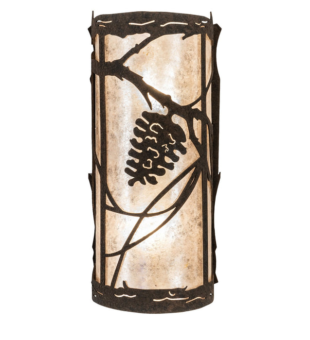 Meyda Tiffany - 258144 - Two Light Wall Sconce - Distressed Chestnut