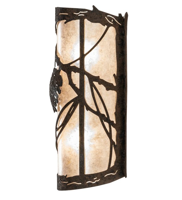 Meyda Tiffany - 258144 - Two Light Wall Sconce - Distressed Chestnut