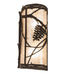 Meyda Tiffany - 258144 - Two Light Wall Sconce - Distressed Chestnut