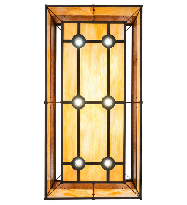 Meyda Tiffany - 268333 - 18 Light Pendant - Hyde Park - Oil Rubbed Bronze