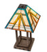 Meyda Tiffany - 271183 - Two Light Table Lamp - Moab - Tyler Bronze