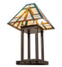 Meyda Tiffany - 271183 - Two Light Table Lamp - Moab - Tyler Bronze