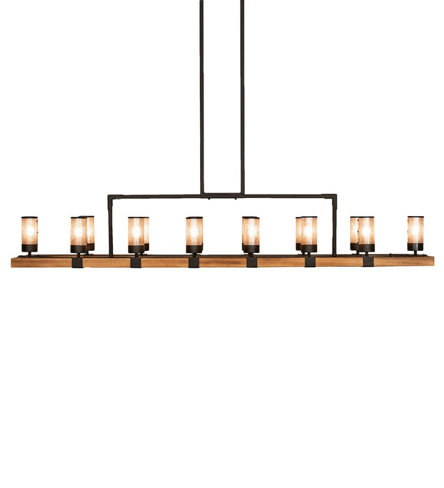 Meyda Tiffany - 273230 - 14 Light Chandelier - Grand Terrace - Oil Rubbed Bronze/English Chestnut