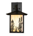 Meyda Tiffany - 273847 - One Light Wall Sconce - Reeds & Cattails - Black Patina