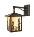 Meyda Tiffany - 273847 - One Light Wall Sconce - Reeds & Cattails - Black Patina