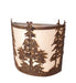Meyda Tiffany - 274298 - Two Light Wall Sconce - Tall Pines - Pompeii Gold