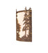 Meyda Tiffany - 274298 - Two Light Wall Sconce - Tall Pines - Pompeii Gold