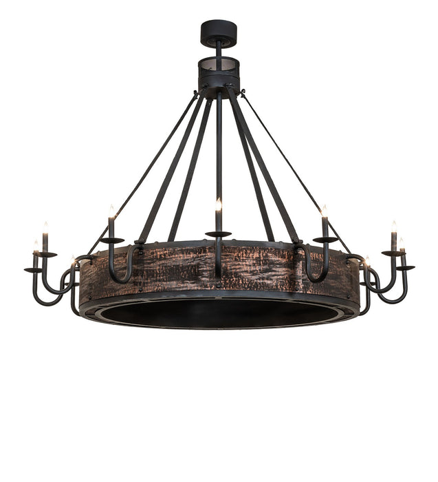 Meyda Tiffany - 274391 - 12 Light Chandelier - Costello - Costello Black