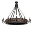 Meyda Tiffany - 274391 - 12 Light Chandelier - Costello - Costello Black