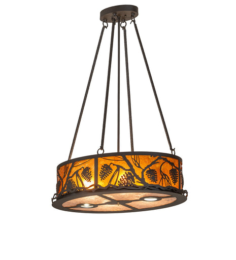 Pinecone Eight Light Pendant