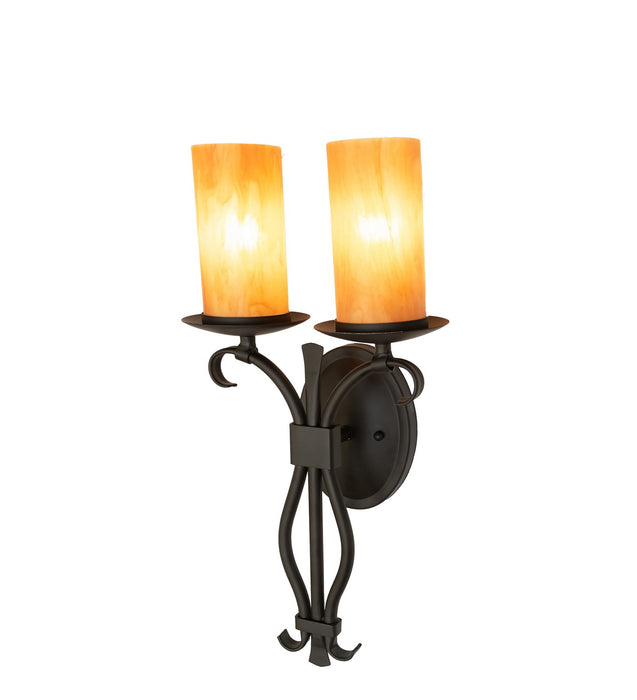 Meyda Tiffany - 275883 - Two Light Wall Sconce - Juliana - Oil Rubbed Bronze