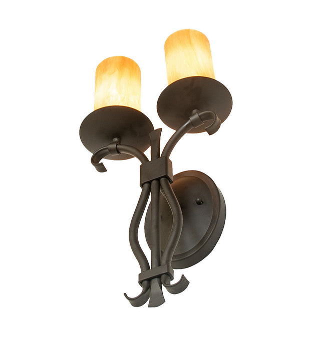 Meyda Tiffany - 275883 - Two Light Wall Sconce - Juliana - Oil Rubbed Bronze