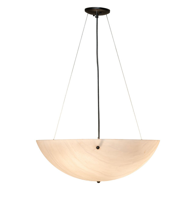 Meyda Tiffany - 275935 - Three Light Pendant - Cypola - Solar Black