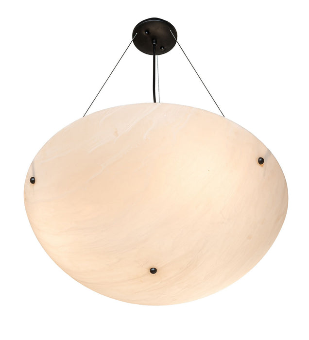 Meyda Tiffany - 275935 - Three Light Pendant - Cypola - Solar Black