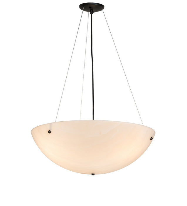 Meyda Tiffany - 275935 - Three Light Pendant - Cypola - Solar Black