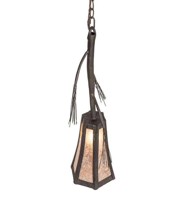 Meyda Tiffany - 275941 - LED Mini Pendant - Lone Pine - Oil Rubbed Bronze