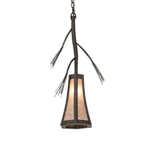 Meyda Tiffany - 275941 - LED Mini Pendant - Lone Pine - Oil Rubbed Bronze