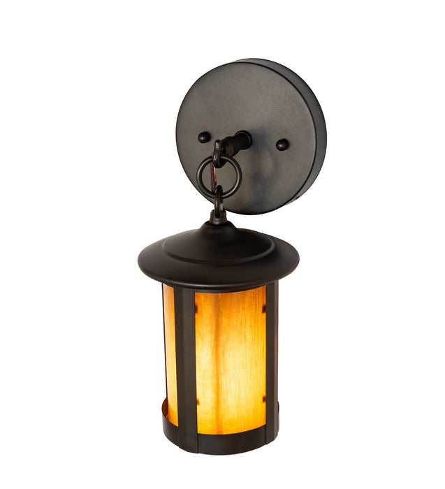 Meyda Tiffany - 276323 - One Light Wall Sconce - Fulton - Craftsman Brown