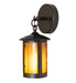 Meyda Tiffany - 276323 - One Light Wall Sconce - Fulton - Craftsman Brown