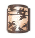 Meyda Tiffany - 277548 - One Light Wall Sconce - Ducks In Flight - Driftwood Brown