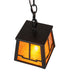Meyda Tiffany - 279482 - One Light Mini Pendant - Valley View - Flat Black