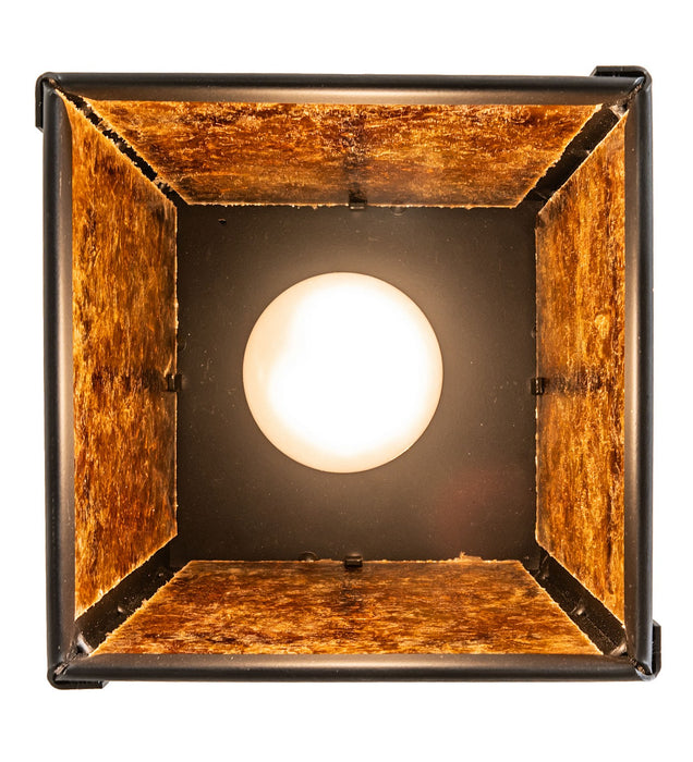 Meyda Tiffany - 279482 - One Light Mini Pendant - Valley View - Flat Black