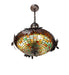 Meyda Tiffany - 275335 - Three Light Pendant - Greenbriar Oak