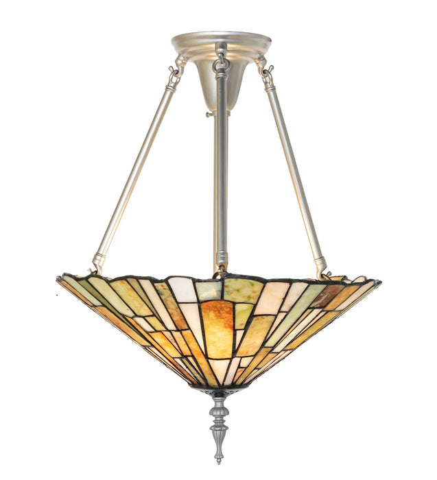 Meyda Tiffany - 277434 - Three Light Semi-Flushmount - Delta