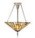 Meyda Tiffany - 277434 - Three Light Semi-Flushmount - Delta