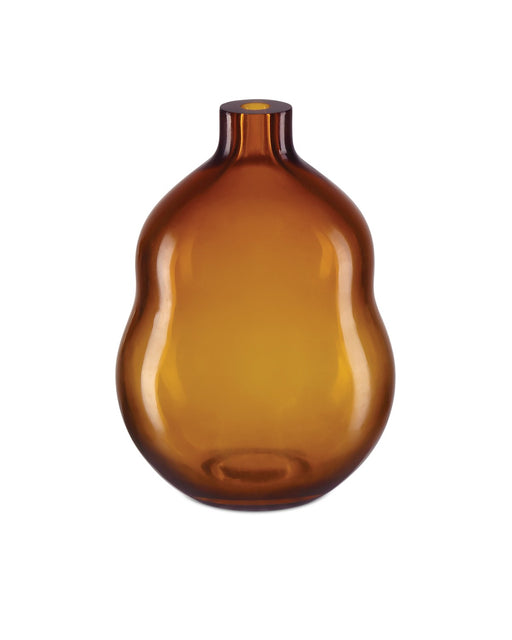 Currey and Company - 1200-0919 - Vase - Peking - Amber