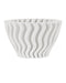 Currey and Company - 1200-0933 - Vase - Ripple - White