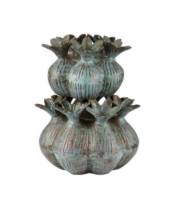 Currey and Company - 1200-0940 - Vase - Amsterdam - Verdigris